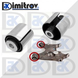 Комплект тампони заден носач BMW E60 E61 E63 E64 E65 E66 E53
